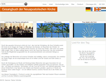Tablet Screenshot of nak-gesangbuch.de